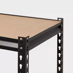 Scaffalatura in acciaio resistente senza bulloni a 5 ripiani da 48"x72"x18"