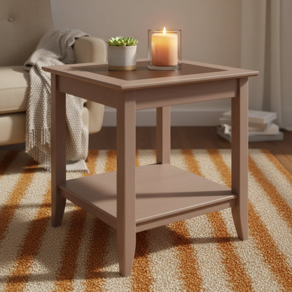 Santino End Table Oyster Gray - Winsome