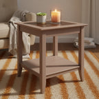 Santino End Table Oyster Gray - Winsome