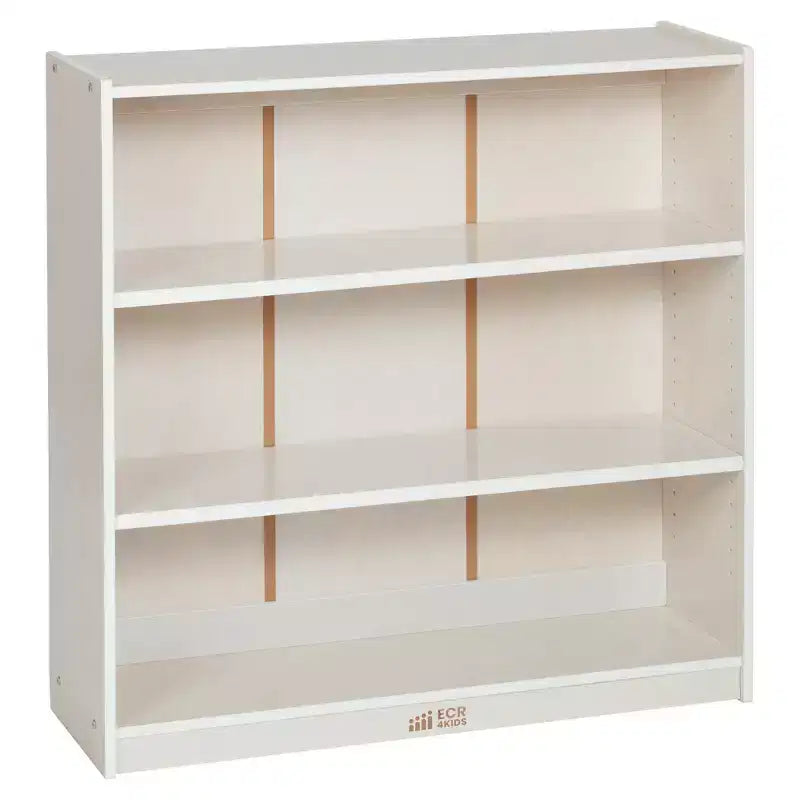 Libreria classica in legno con ripiani regolabili, 91 cm, libreria per aula