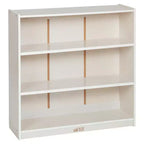 Libreria classica in legno con ripiani regolabili, 91 cm, libreria per aula