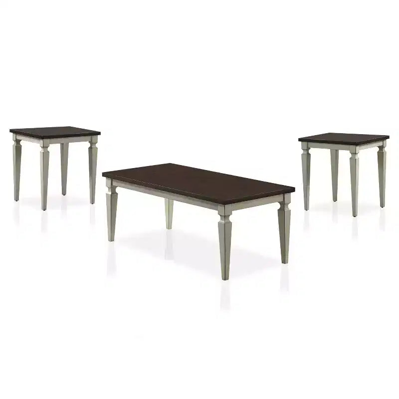 Set tavolino da caffè e 2 tavolini laterali
