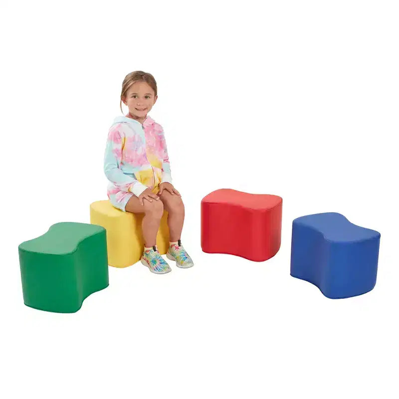 Set di sgabelli modulari per bambini