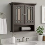 Teamson Home Windsor Removable Two-Door Wall Cabinet