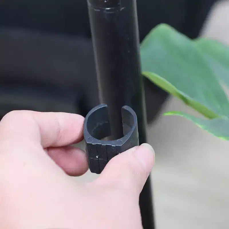 Tappi in plastica tondi per piedi a U per tubi sedia Breuer 20mm diametro 10 pz