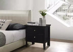 Comodino a 2 cassetti (61 cm H x 48 cm L x 39 cm P)