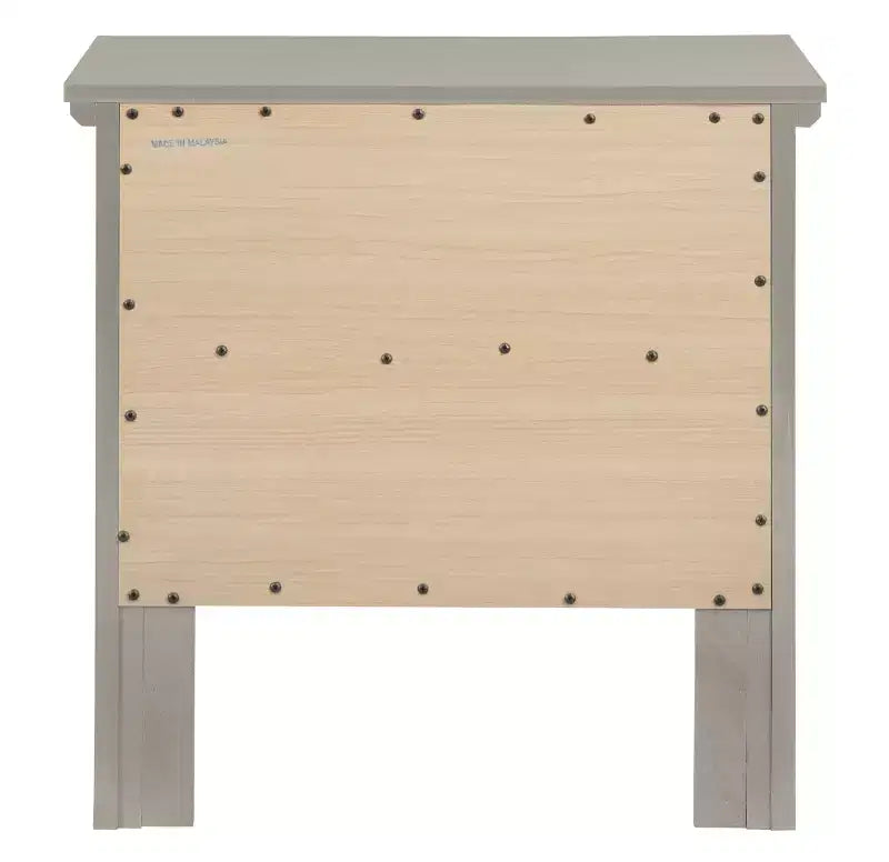 Comodino a 2 cassetti (61 cm H x 48 cm L x 39 cm P)