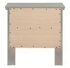 Comodino a 2 cassetti (61 cm H x 48 cm L x 39 cm P)