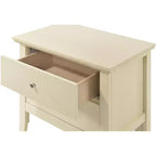 Comodino a 2 cassetti (61 cm H x 48 cm L x 39 cm P)