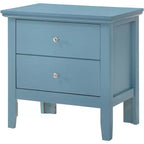 Comodino a 2 cassetti (61 cm H x 48 cm L x 39 cm P)