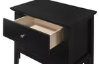 Comodino a 2 cassetti (61 cm H x 48 cm L x 39 cm P)
