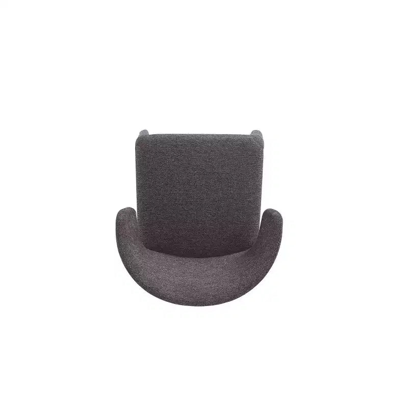 Sedie da pranzo moderne in tweed intrecciato