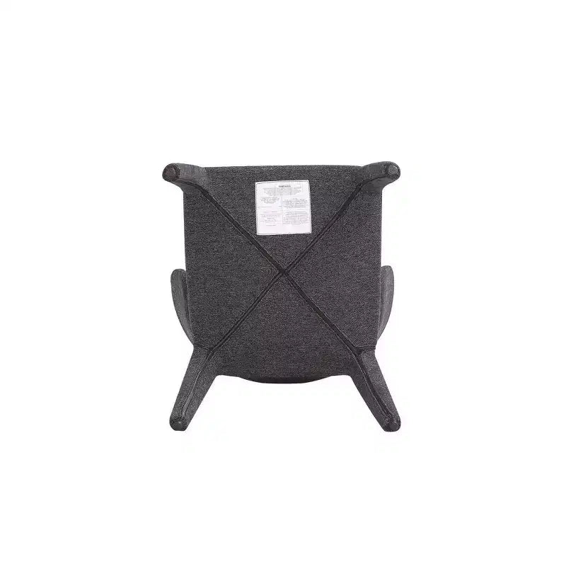 Sedie da pranzo moderne in tweed intrecciato