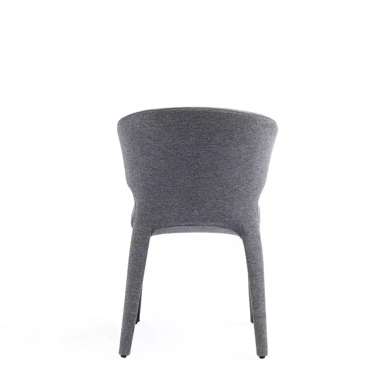Sedie da pranzo moderne in tweed intrecciato